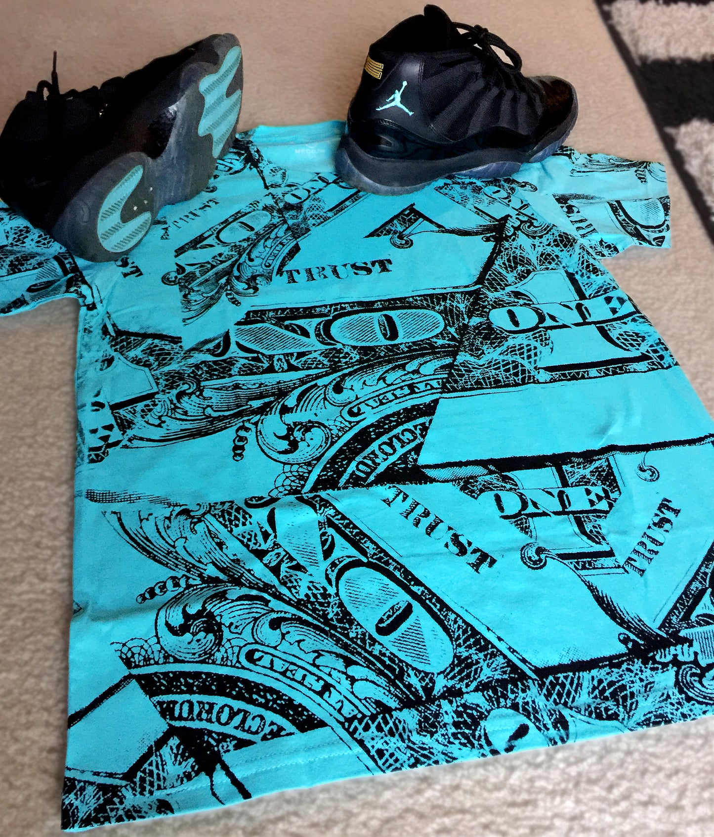 Air Jordan 11 Gamma Blue Matching Tee — Trust No One | Death By Desire