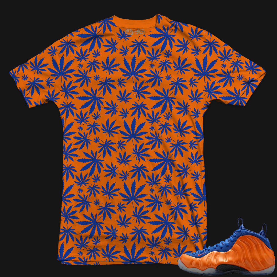 Foamposite Knicks Sneaker Tee | Hemp | MEDIUM