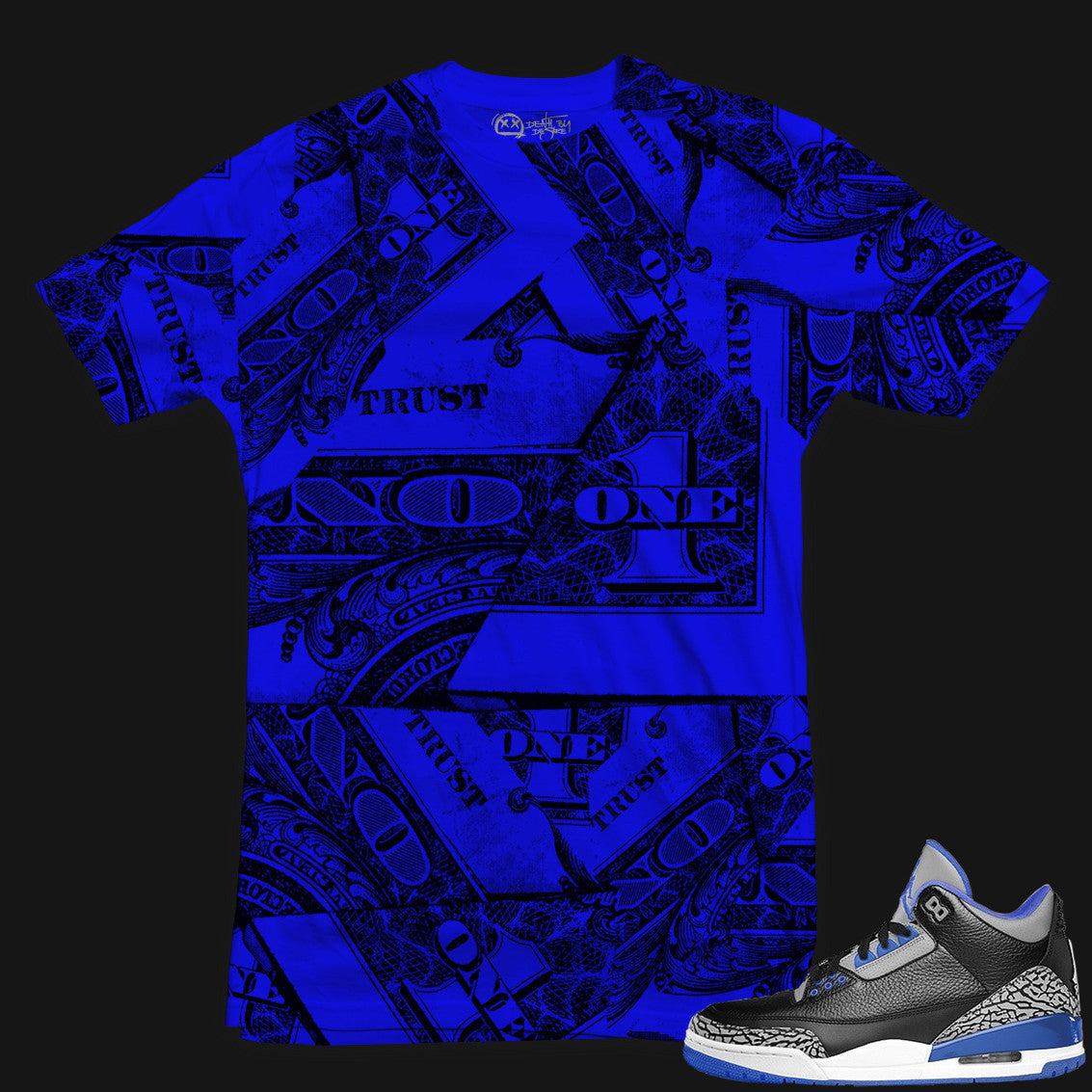 Jordan 3 Sport Blue | Trust No One