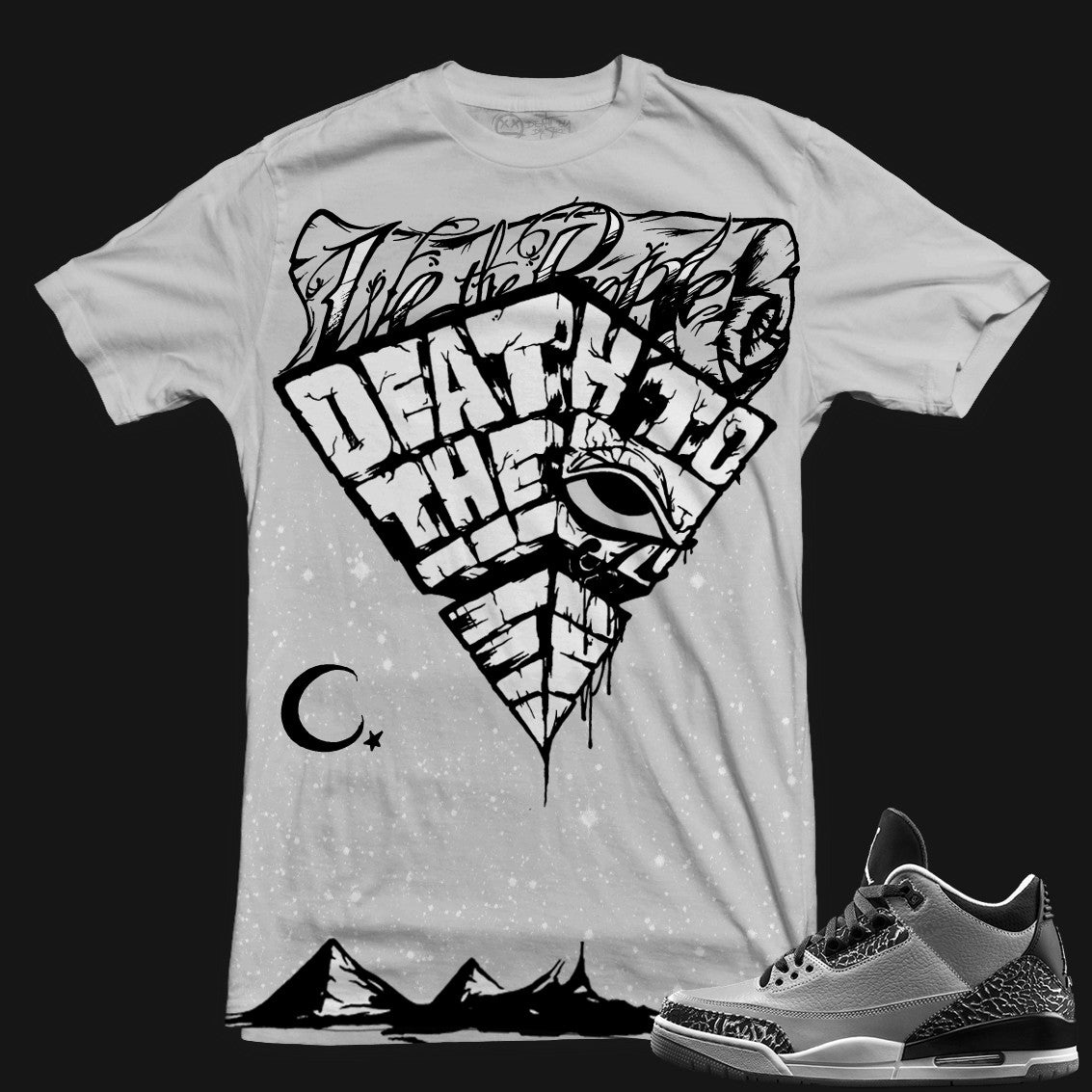 Jordan 3 Wolf Grey | illuminati