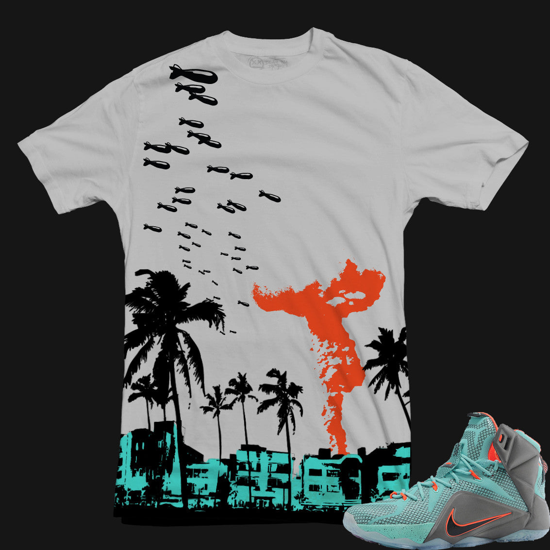 Lebron 12 Miami Sneaker Tee
