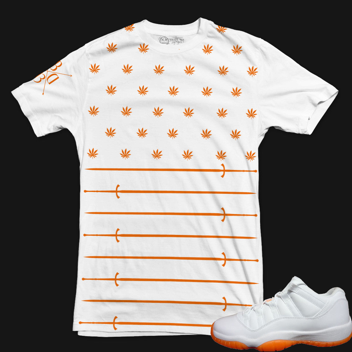 Jordan 11 Low Citrus Sneaker Tee | Flagship | 2X-LARGE