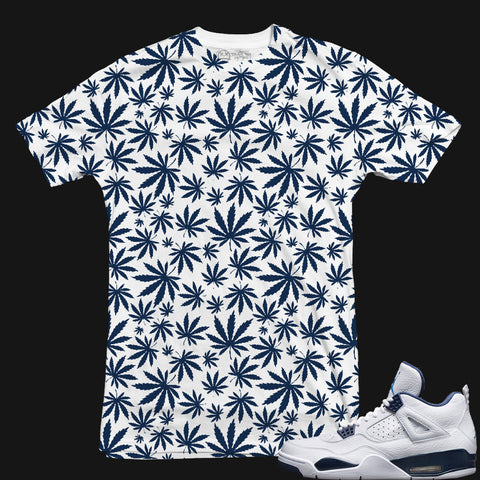 Jordan 4 Legend Blue Sneaker Tee | Hemp | X-LARGE