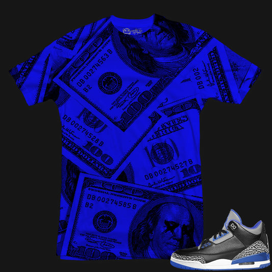 Jordan 3 Sport Blue | Benjamins