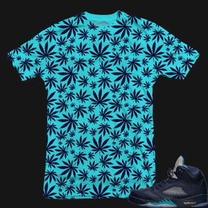 Jordan 5 13 Hornets Sneaker Tee | Hemp
