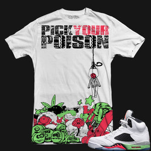 Jordan 5 Pick Your Poison Sneaker Tee