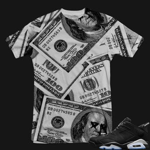 Jordan 6 Chrome Sneaker Tee | Benjamins
