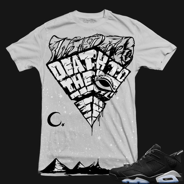 Jordan 6 Chrome Sneaker Tee | illuminati