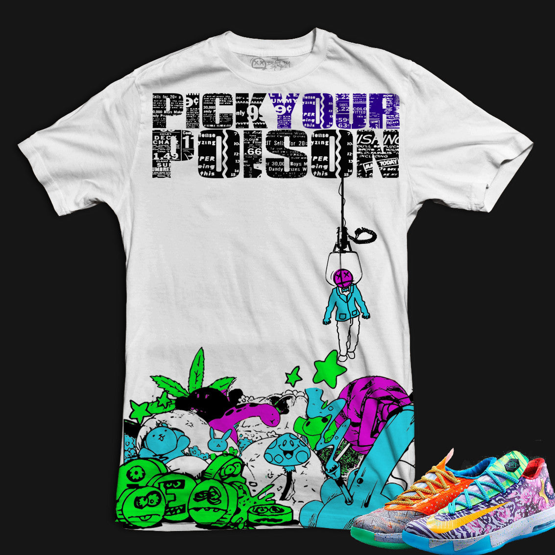 Kd6 What the Sneaker Tee | Pick Your Poison | LARGE