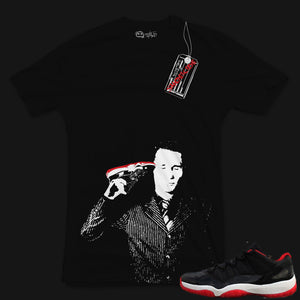 Jordan Bred 11 Sneaker Tee | Shoeicide